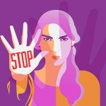 Ganador en el concurso de carteles contra la violencia de género