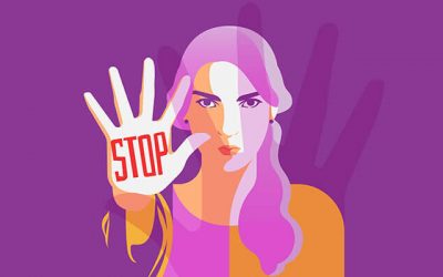 Ganador en el concurso de carteles contra la violencia de género