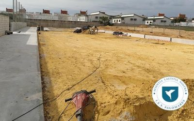 Obras de ampliación de las caracolas de Bachillerato